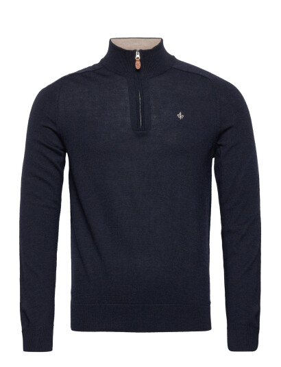 Morris Merino John Zip - Navy - XS