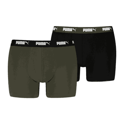 Puma Promo Boxers 2P boxershorts herre Green L