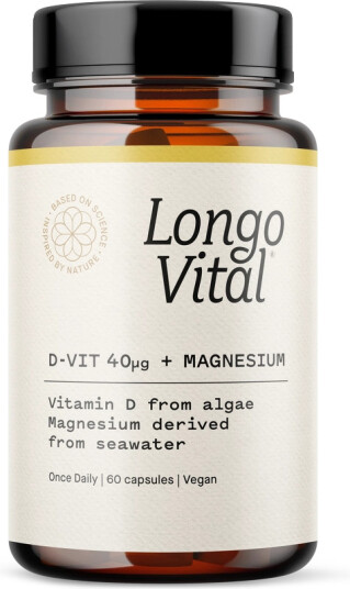 LongoVital D-Vit 40 + Magnesium 60 pieces LongoVital D-Vit 40 + Magnesium 60 pieces