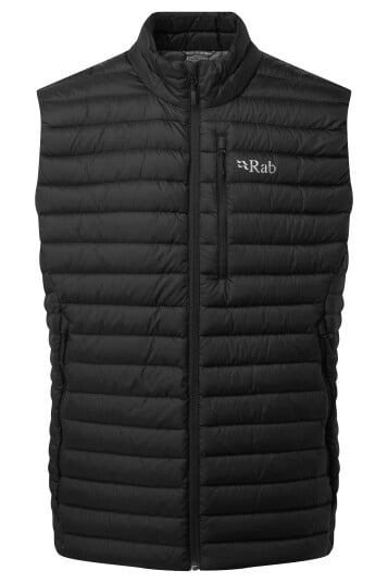 Rab Microlight Vest Ms Black M Rab Microlight Vest Ms Black M
