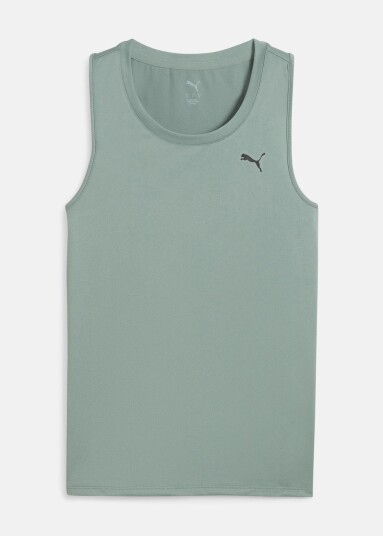 Puma W Tad Essential Sleeveless Tan Green Moon Xl Treningssinglet