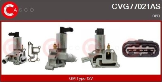 EGR-ventil CASCO CVG77021AS