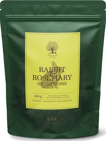 Essential Rabbit & Rosemary Sensations Hundegodteri 200 G