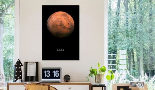 Tavle Mars 1 Part Vertical 40X60 Artgeist sp. z o. o.