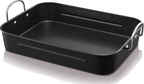 BEKA Ildfast ovnsform i karbonstål, Non-stick 38x29x7cm