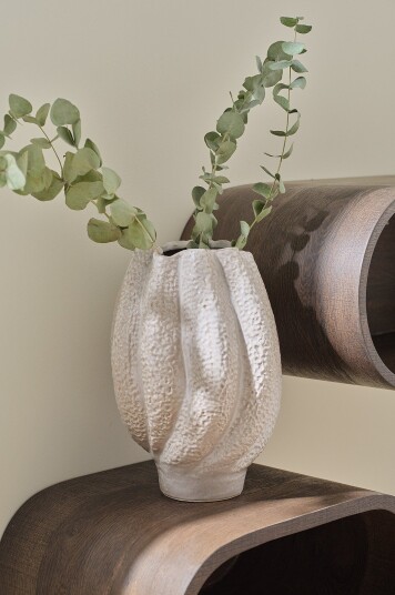 Ellos Home Vase Ines høyde 28 cm Hvit