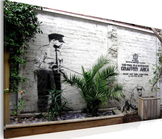 Bilde Graffiti Area Banksy 60x40 Artgeist sp. z o. o.