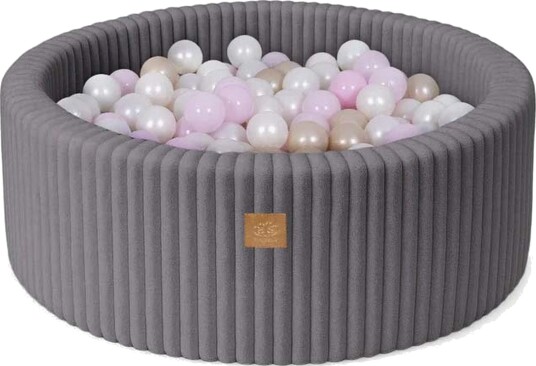 Meowbaby Churros Ballbasseng Jurassic Grey Pink/Gold