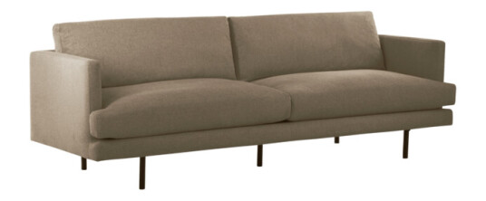 Jotex ANTWERPEN sofa 4-seter Gråbrun 1629530-16-0 1605214-02-0