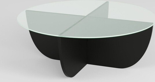 Makhan Sofabord 90 cm - Svart