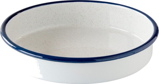 Kockums  Ildfast form rund 28 cm hvit