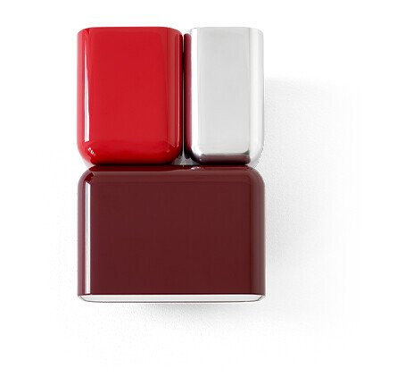 Tabata LN10 Vegglampe Dark Burgundy/Vermilion Red - &Tradition
