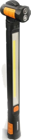 Tiross Arbeidslampe TS-1902 10 w COB LED, 1000 lm, Oppladbart Batteri 2600 mah