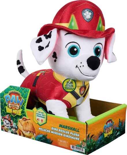 Paw Patrol Paw Patrol Movie 3 Marshall Feature Plush 25Cm - MULTI - One Size