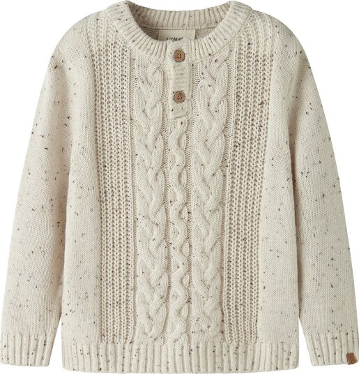 Lil"Atelier Nmmgalto Kai Ls Knit Lil TURTLEDOVE 98 Lil"Atelier Nmmgalto Kai Ls Knit Lil TURTLEDOVE 98