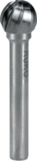 Ruko HM-fresstift form D (KUD) 6 mm ALU