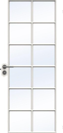 Swedoor Dørbl Style Sp12 9x21 Hvit Gl Swedoor Dørbl Style Sp12 9x21 Hvit Gl