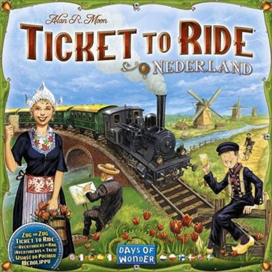 Ticket To Ride Nederland Kartutvidelse Samling 4 Brettspill Ticket To Ride Nederland Kartutvidelse Samling 4 Brettspill