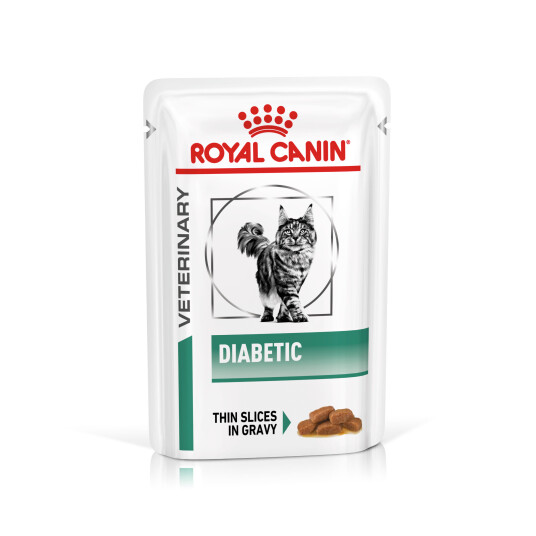 Royal Canin Veterinary Diet Diabetiker Kattemat 24 x 85 g - Våtfôr for Diabetic Feline