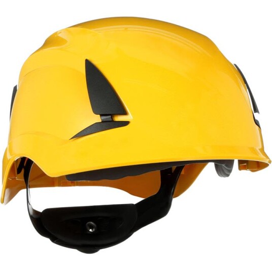 3M SecureFit X5502NVE Vernehjelm uventilert 1000V Gul Hodebeskyttelse 3M SecureFit X5502NVE Vernehjelm uventilert 1000V Gul Hodebeskyttelse