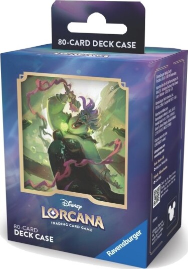 Disney Lorcana Archazia’S Island Set 7 Deck Case Ursula
