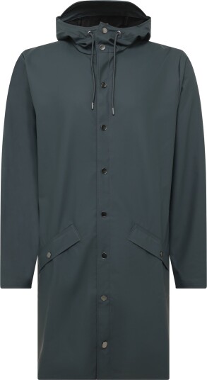 Rains Long Jacket W3 Grey XS Rains Long Jacket W3 Grey XS