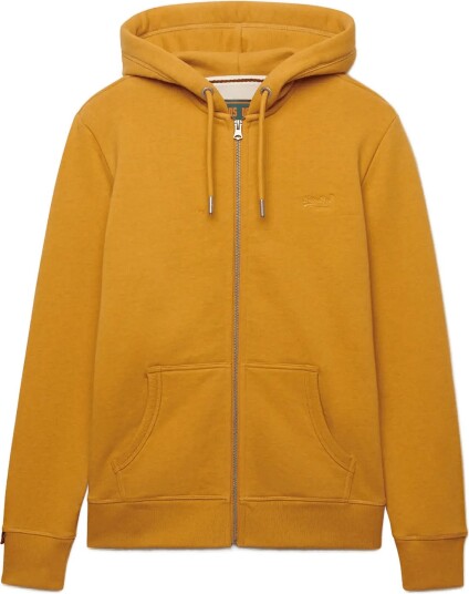 Superdry Essential Logo Zip Hoodie Hb Gold L Superdry Essential Logo Zip Hoodie Hb Gold L