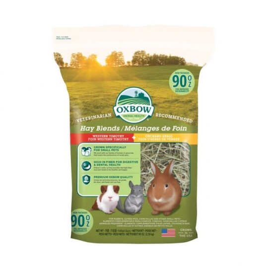 Oxbow Hay Blends Western Timothy & Orchard Hö (2.55 kg) Oxbow Hay Blends Western Timothy & Orchard Hö (2.55 kg)