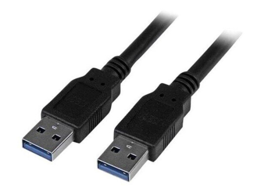 StarTech USB 3.0 A til A Kabel 3 m - 5 Gbps, Svart