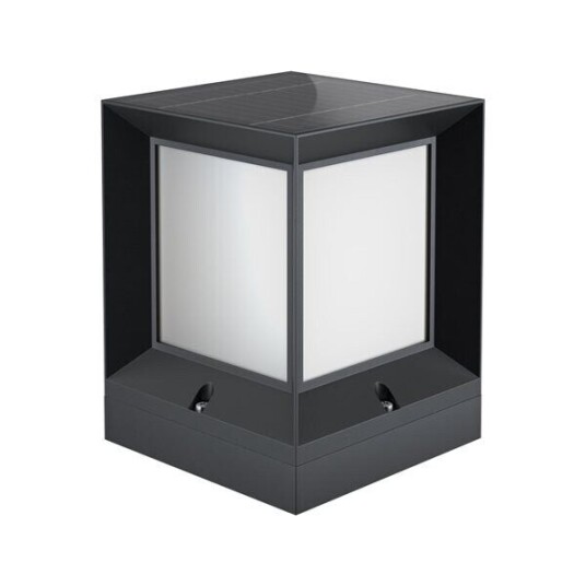 Goobay LED-solcellelyskube 45 lm med fjernkontroll og dimmefunksjon Goobay LED-solcellelyskube 45 lm med fjernkontroll og dimmefunksjon