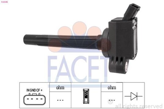 Tennspole coil FACET 9.6545 Tennspole coil FACET 9.6545