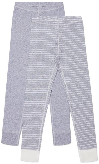Luca &  Lola Toto Stillongs 2-pack Grey/Stripes 134-140