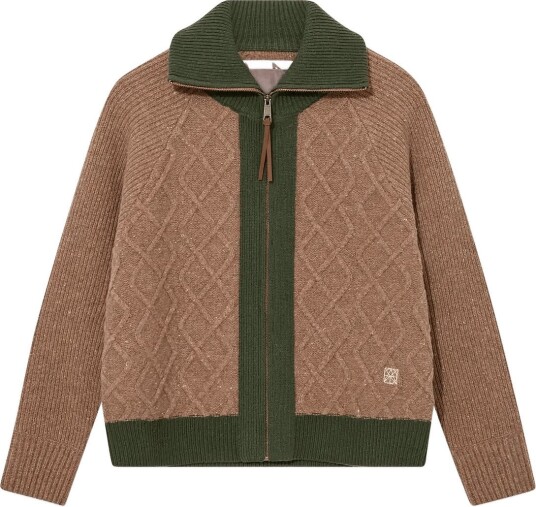 Heyanno Mmhroll Melange Knit   Brown   XS