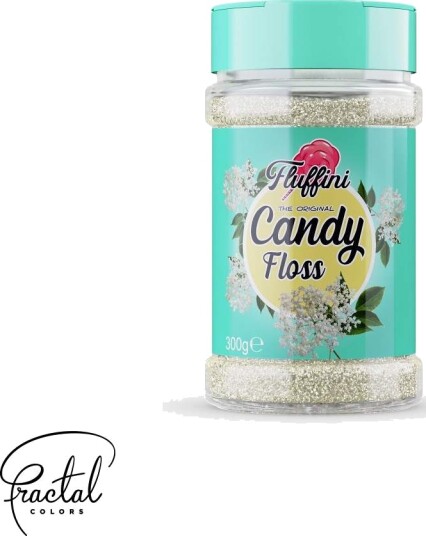 Sukkerspinn Sukker Fluffini  Hyllebær 300g 
