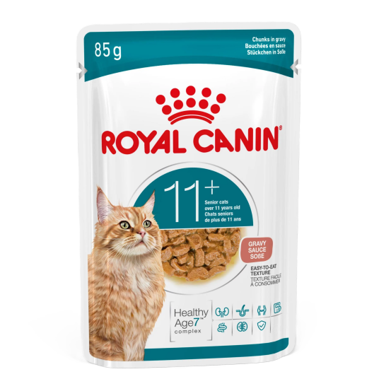 Royal Canin Ageing 11+ Gravy Våtfôr for Seniorkatter 12 x 85 g