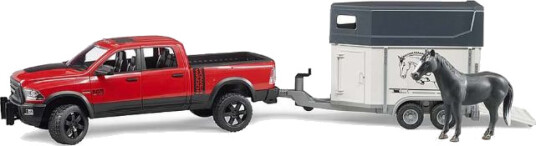 Bruder Dodge Ram 2500 Med Hestehenger Og Hest Bror 2501
