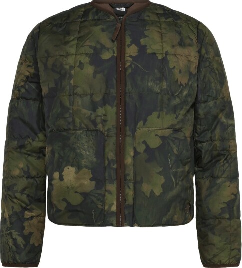 The North Face W Lhotse Lt Insulated Jacket Print WOODLAND GREEN YOSEMITE L