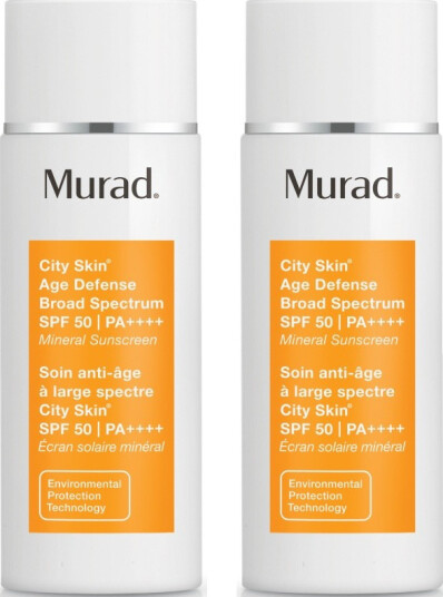 Murad 2 x City Skin Age Defense Sunscreen SPF 50 I PA++++ 50 ml