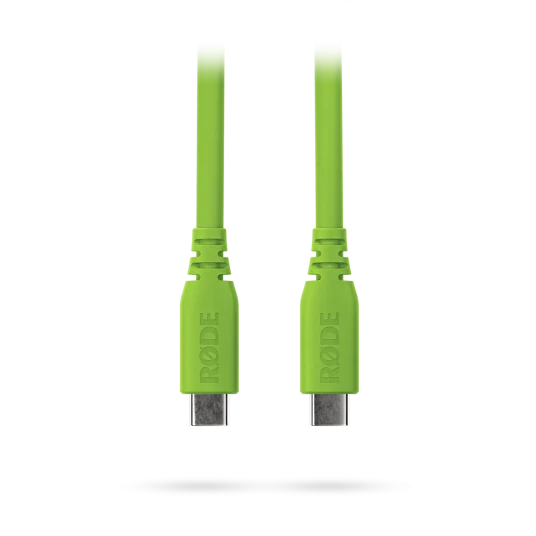 Røde SC17 1,5m USB-C til USB-C Kabel - Høykvalitets Tilkobling i Grønn Røde SC17 1,5m USB-C til USB-C Kabel - Høykvalitets Tilkobling i Grønn