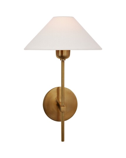 Hackney vägglampa antik mässing Hackney vägglampa antik mässing