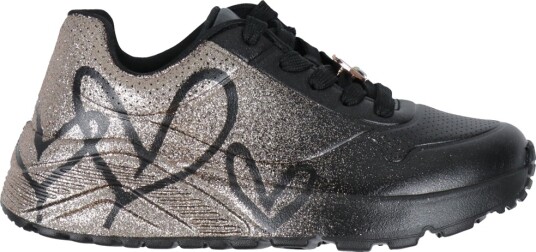 Skechers Sko Uno LITE Hjertestøv for alltid Svart Skechers 30 Sko Gull