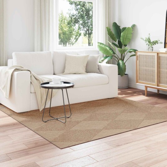 Områdetepper Torget AGIRA Naturlig 200 x 200 cm Polyester