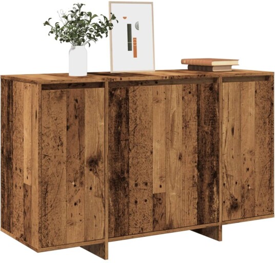 Skjenk gammelt tre 120x41x75 cm konstruert tre 8721158441317