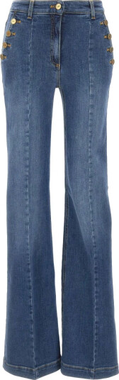 Elisabetta Franchi Dame Jeans Blå W26, Elisabetta Franchi Dame Jeans Blå W26,