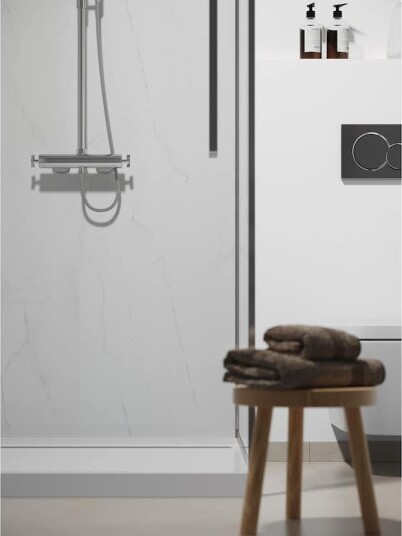 Baderomspanel Fibo 3487 T00 Bright Marble
