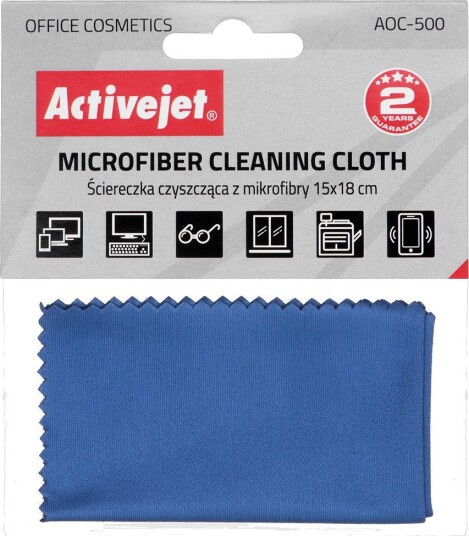 Activejet AOC-500 Mikrofiberklut (15x18cm)