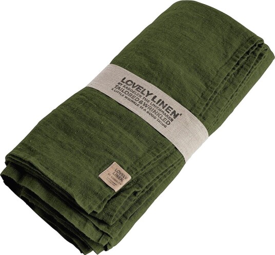 Lovely Linen Duk Lovely i vasket lin Grønn Lovely Linen Duk Lovely i vasket lin Grønn