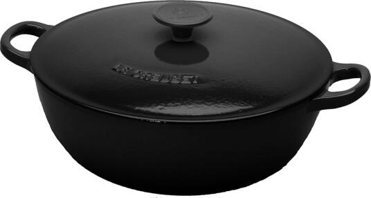 Le Creuset  Støpejerngryte rund 32 cm 7L mattsvart