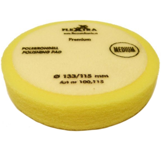Flexxtra 100115 Poleringsrondell Middels hard 133 mm Flexxtra 100115 Poleringsrondell Middels hard 133 mm
