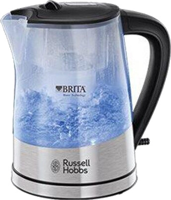 Russell Hobbs Purity Vannkoker 1L 2200W med Brita Teknologi - Svart Russell Hobbs Purity Vannkoker 1L 2200W med Brita Teknologi - Svart